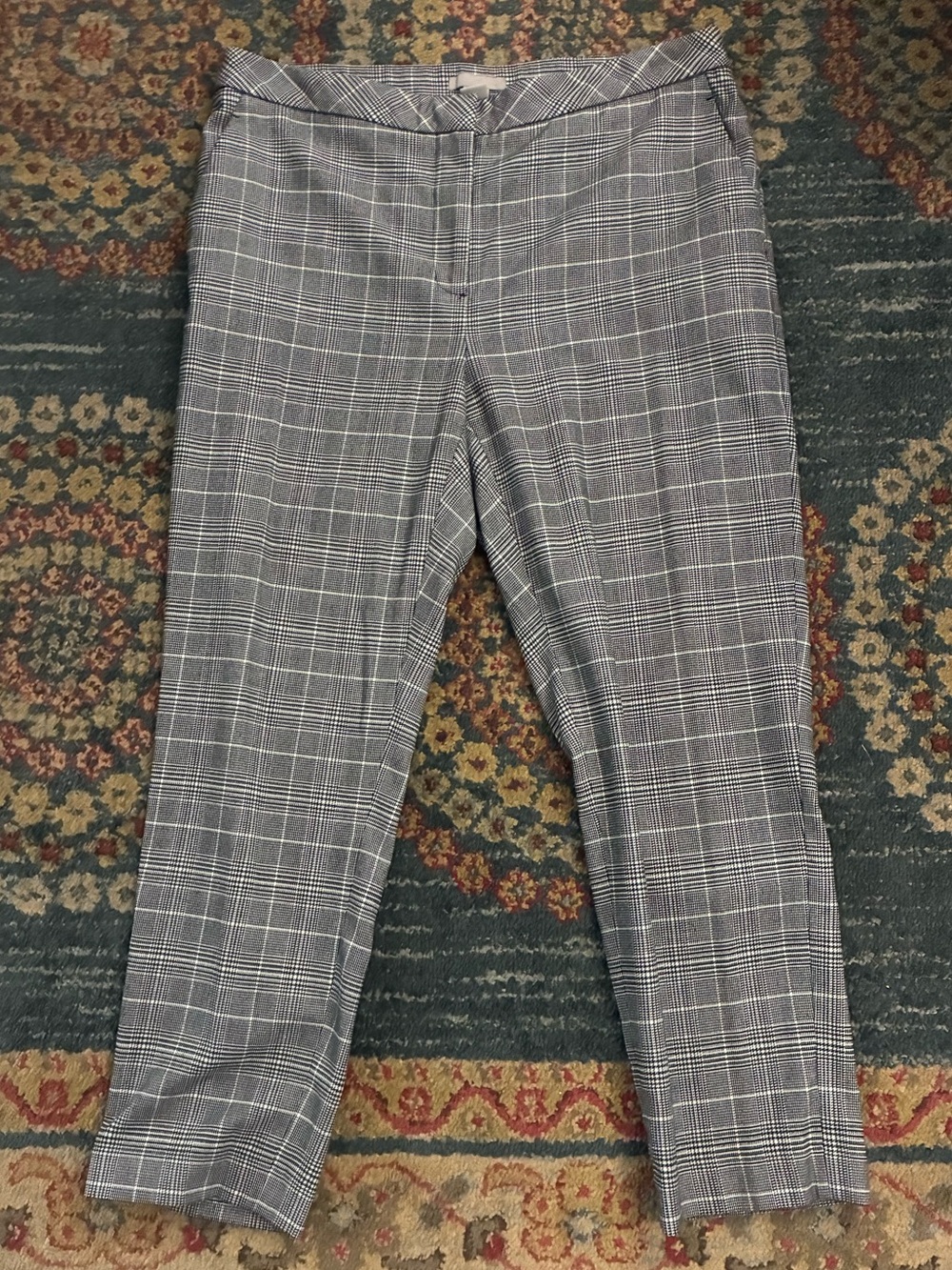 H&M Gray Plaid Women's Dress Pants
